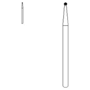 Carbide Bur Friction Grip Surgical Length 1 5/Pk