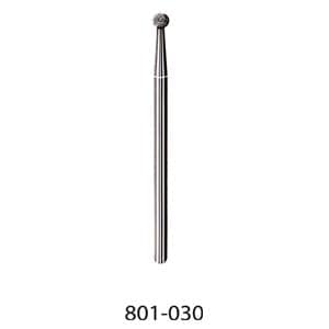 Express Line Diamond Bur Laboratory Handpiece Medium Round 801-030 5/Pk