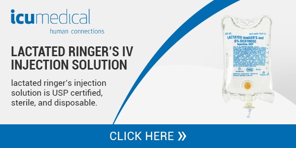 ICU Medical, Inc. Lactated Ringers IV Injection Solution