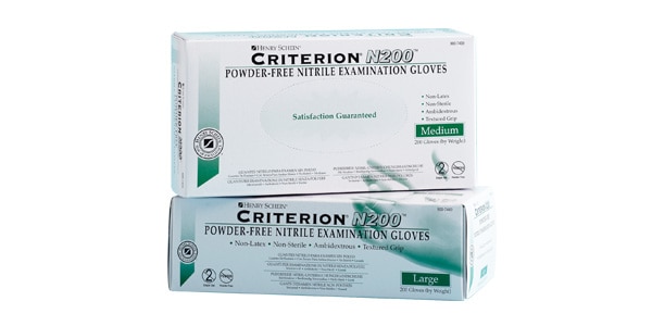 Criterion Powder-free Nitrile Exam Gloves- Henry Schein Medical