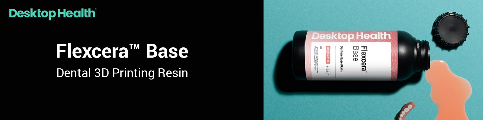 Flexcera&trade; Dental 3D Printing Resin - Flexcera&trade; Base