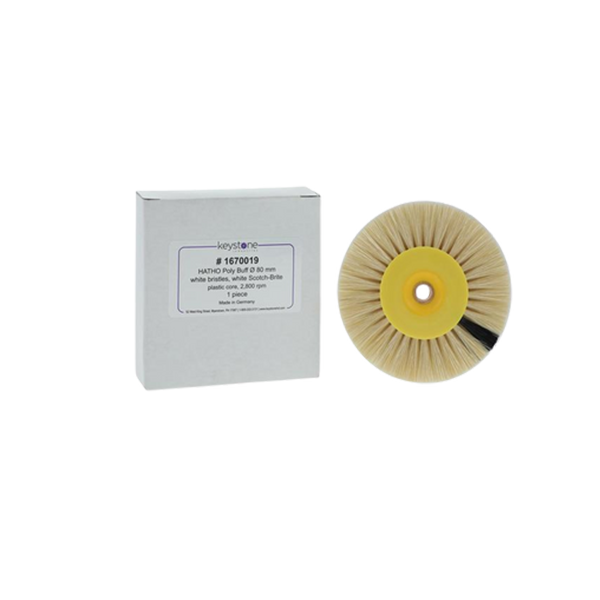 Scotch-Brite Poly Buff Chungking Bristle Brush -1,400 RPM - Henry Schein