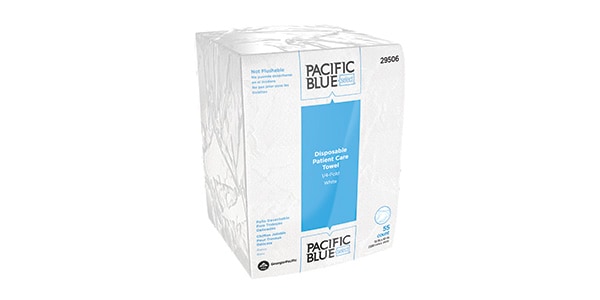 Pacific Blue Select&reg; Disposable Patient Care Washcloths