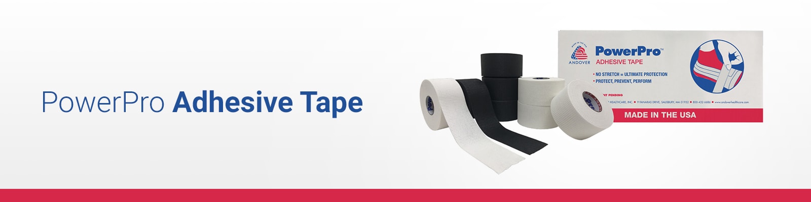 Cinta deportiva y atl&eacute;tica adhesiva PowerPro