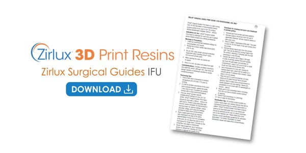 Zirlux Surgical Guides IFU